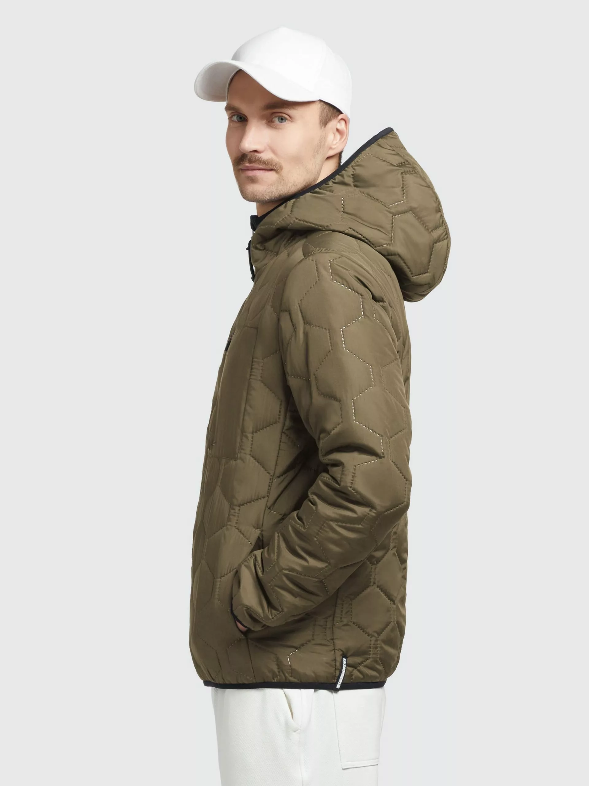Khujo Vestes De Mi-saison Veste Mi-saison True Homme Olive 7 Khujo Vestes De Mi-saison Veste Mi-saison True Homme Olive – Image 5