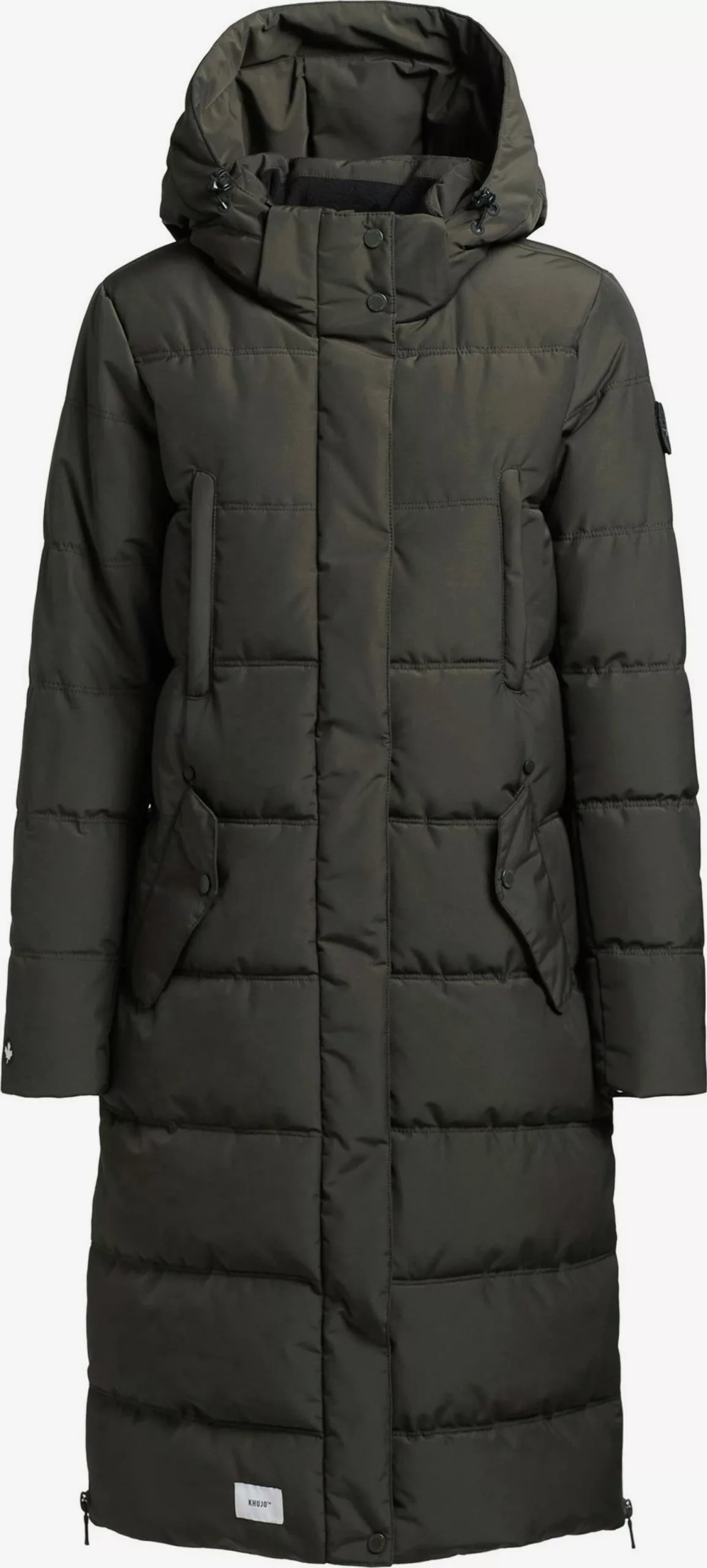 Khujo Manteaux Dhiver Manteau D’hiver Kleo Femme Vert Foncé 3 Khujo Manteaux Dhiver Manteau D’hiver Kleo Femme Vert Foncé