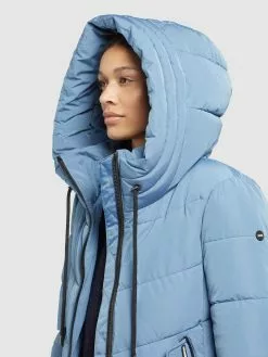 Khujo Manteaux Dhiver Manteau D’hiver Ayleena Femme Bleu Clair -Khujo Soldes Boutique 0278d645f866743fd4233966b1b0ef14