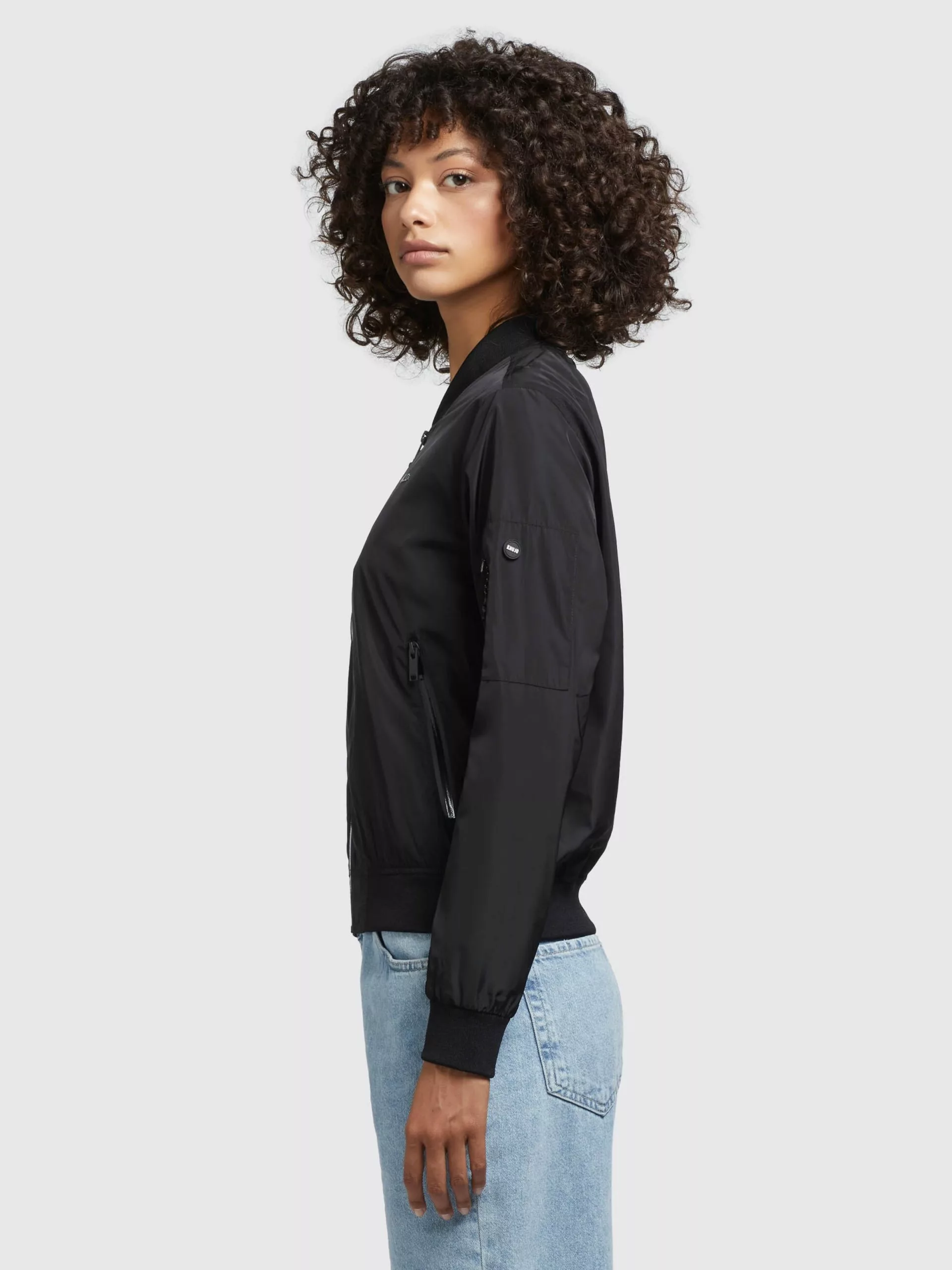 Khujo Vestes De Mi-saison Veste Mi-saison Stence2 Femme Noir 7 Khujo Vestes De Mi-saison Veste Mi-saison Stence2 Femme Noir – Image 5