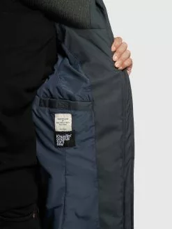 Khujo Manteaux Dhiver Manteau D’hiver Aribay Femme Bleu Nuit -Khujo Soldes Boutique 04f78743681163196c0a5d3f96110cee