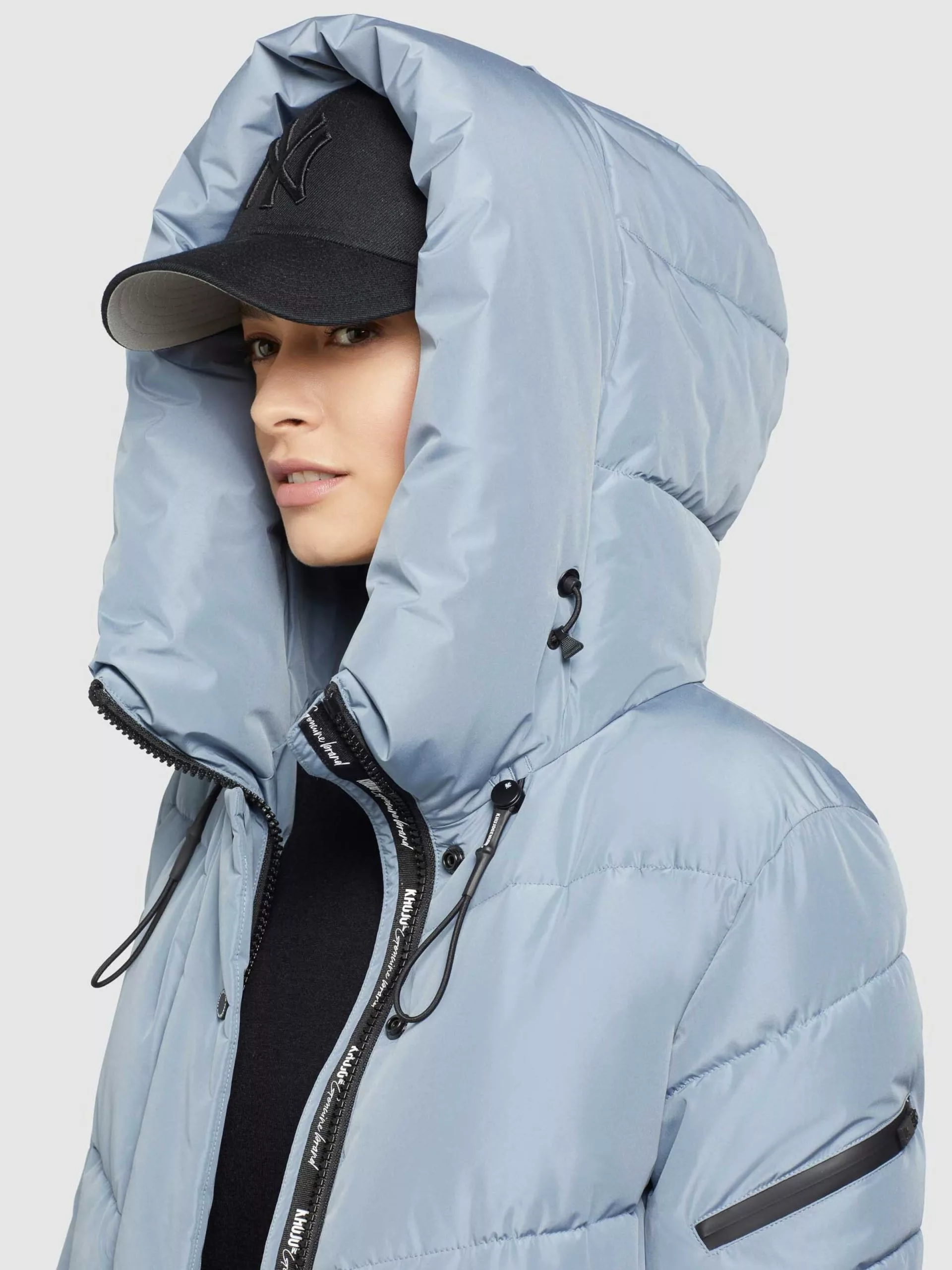 Khujo Vestes Dhiver Veste D’hiver Jordis 4 Femme Bleu Clair 9 Khujo Vestes Dhiver Veste D’hiver Jordis 4 Femme Bleu Clair – Image 7