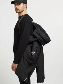 Khujo Vestes Dhiver Veste D’hiver Toto Homme Noir -Khujo Soldes Boutique 06f9641a6e4973e7abaf5707b0895f53