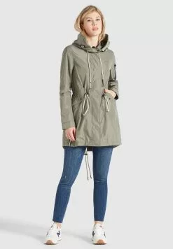 Khujo Parkas Parka Mi-saison CATHARINA Femme Kaki 12 Khujo Parkas Parka Mi-saison CATHARINA Femme Kaki -Khujo Soldes Boutique 08ba288cf82e2d9c9864391f3bf71da3