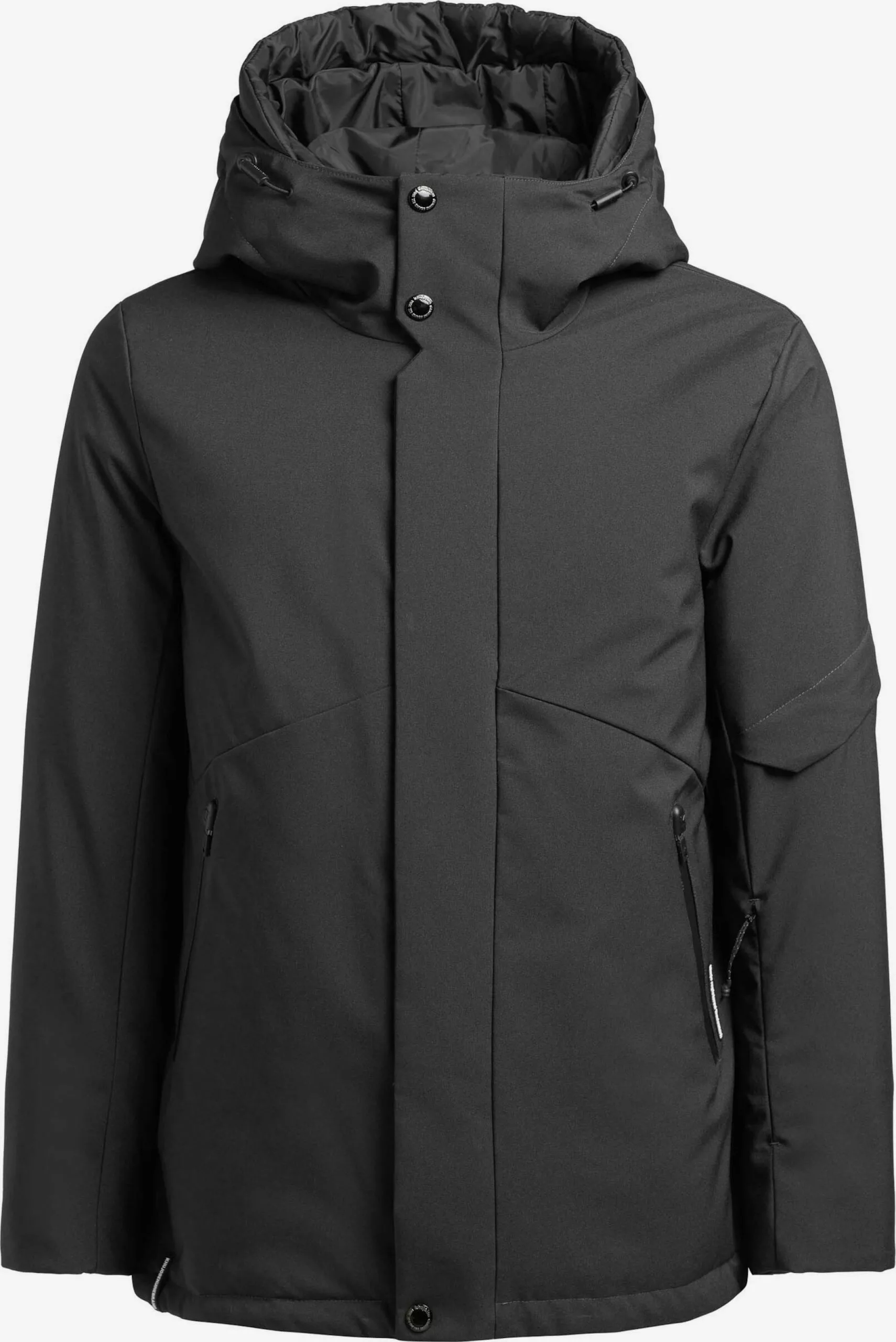 Khujo Vestes Dhiver Veste D’hiver Borrow Homme Gris Foncé 3 Khujo Vestes Dhiver Veste D’hiver Borrow Homme Gris Foncé