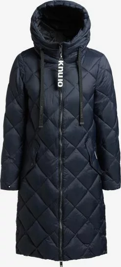 Khujo Manteaux Dhiver Manteau D’hiver LENNJA Femme Marine