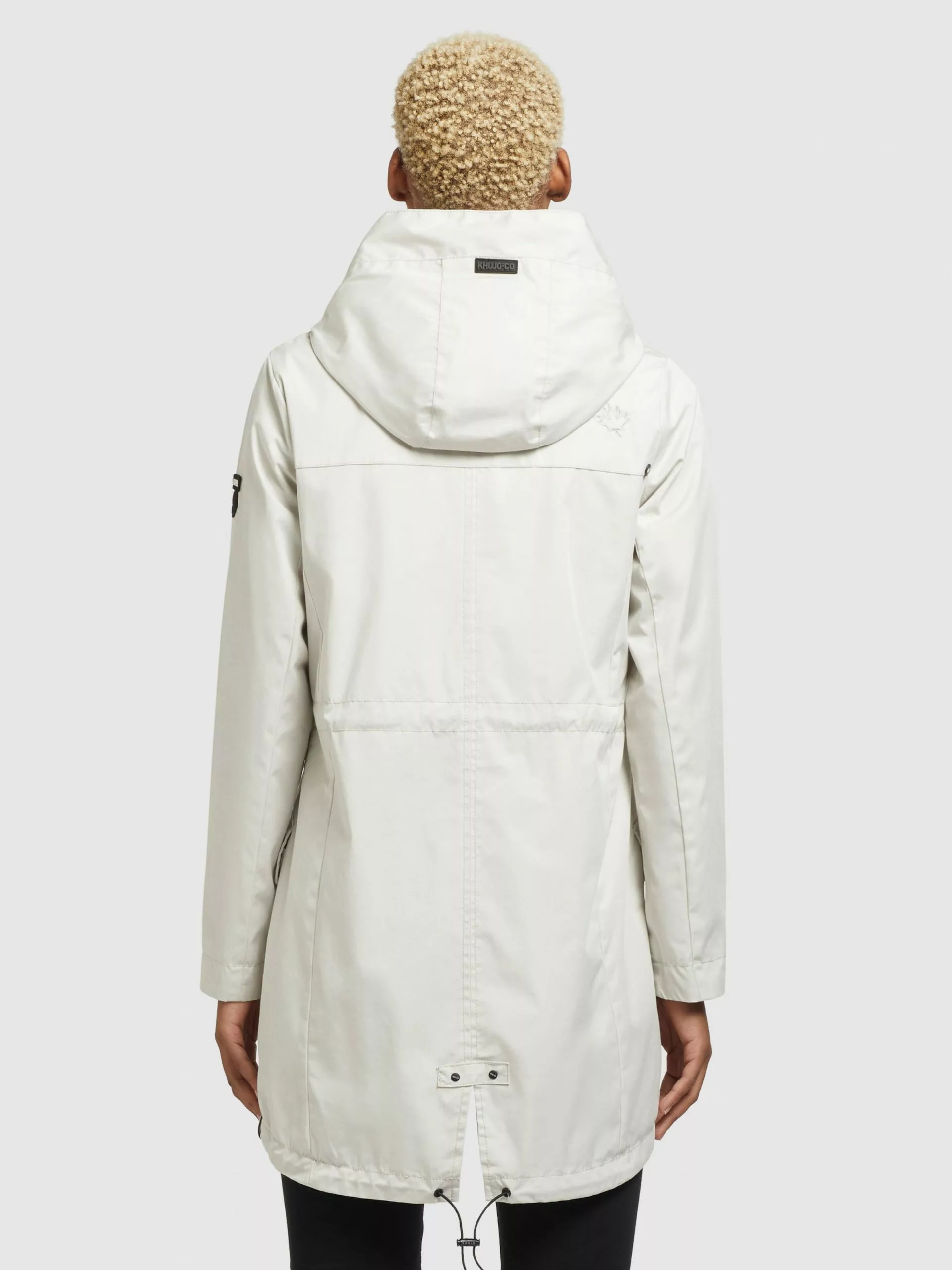 Khujo Manteaux De Mi-saison Manteau Mi-saison AIRA Femme Gris Clair 5 Khujo Manteaux De Mi-saison Manteau Mi-saison AIRA Femme Gris Clair â Image 3