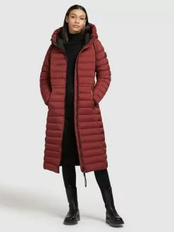 Khujo Manteaux Dhiver Manteau D’hiver Mimi Femme Rouge Rouille 12 Khujo Manteaux Dhiver Manteau D’hiver Mimi Femme Rouge Rouille -Khujo Soldes Boutique 0ad810eb71630b24a7a261513c081472