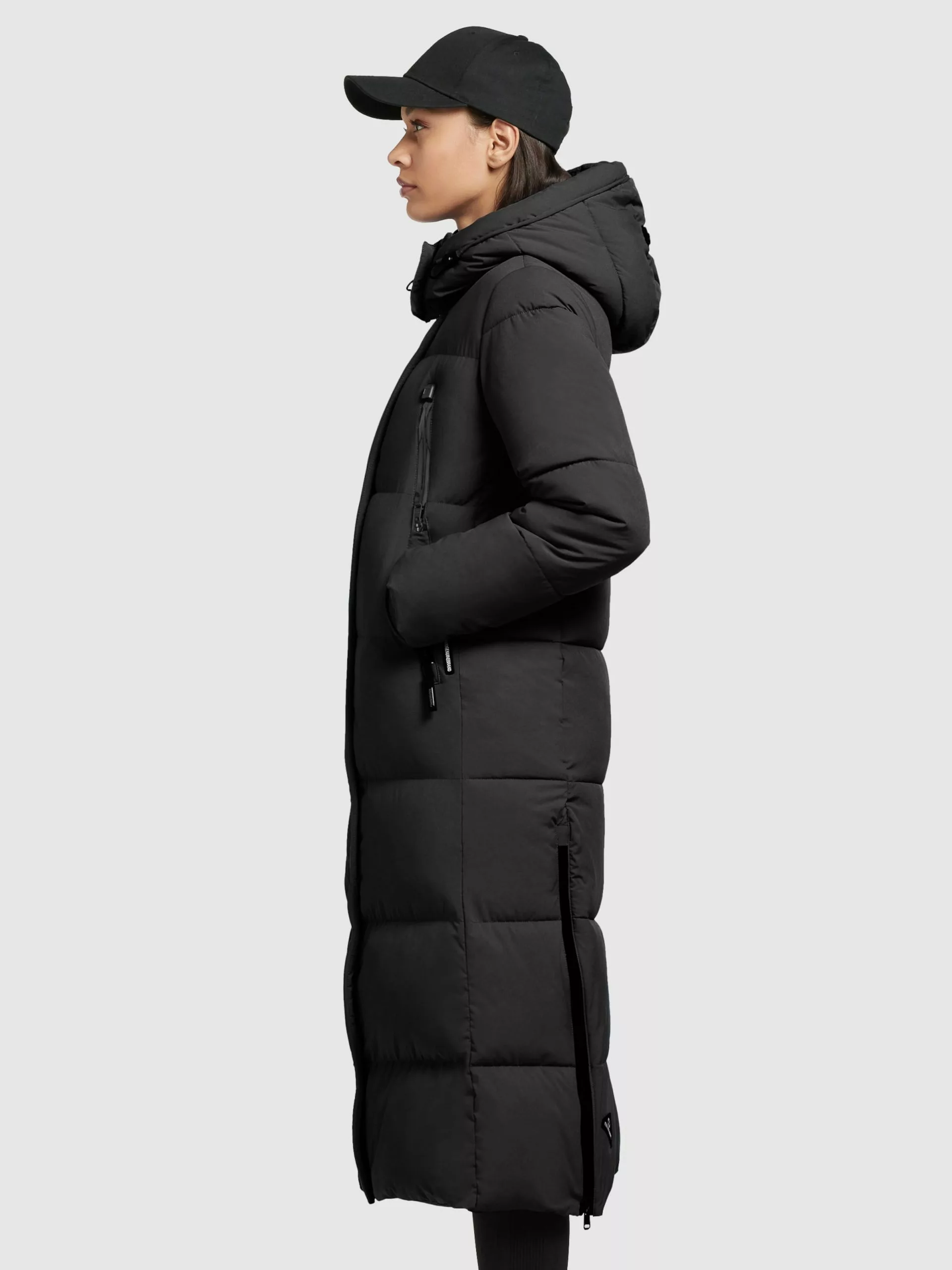 Khujo Manteaux De Mi-saison Manteau Mi-saison Melona Femme Noir 7 Khujo Manteaux De Mi-saison Manteau Mi-saison Melona Femme Noir – Image 5