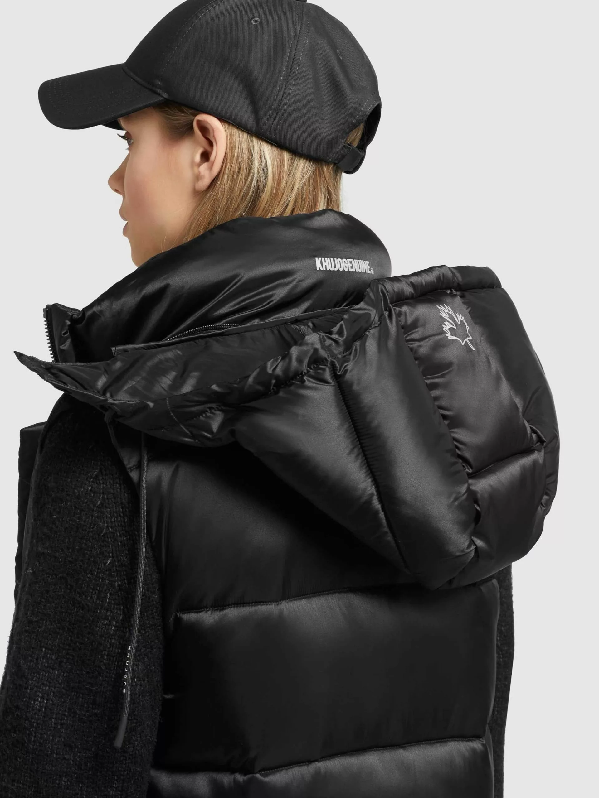 Khujo Vestes Sans Manches Gilet Tourin Femme Noir 10 Khujo Vestes Sans Manches Gilet Tourin Femme Noir â Image 8