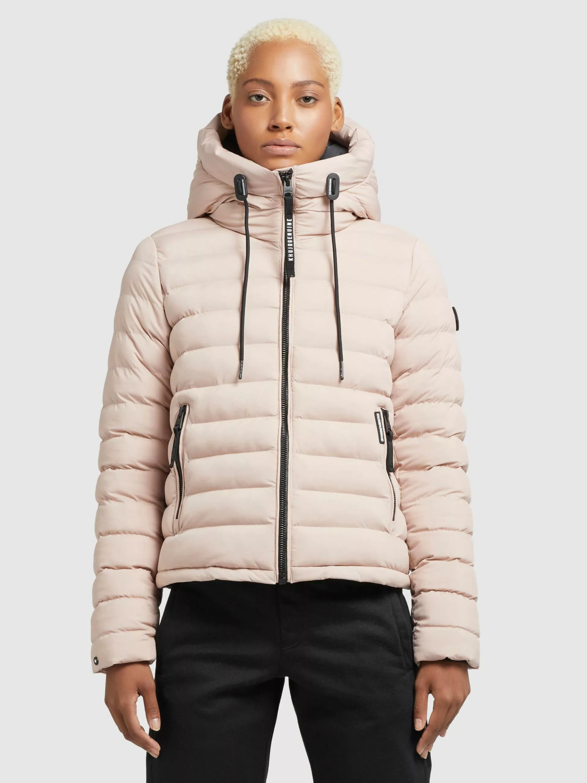 Khujo Vestes De Mi-saison Veste Mi-saison Lovina Femme Poudre 4 Khujo Vestes De Mi-saison Veste Mi-saison Lovina Femme Poudre â Image 2