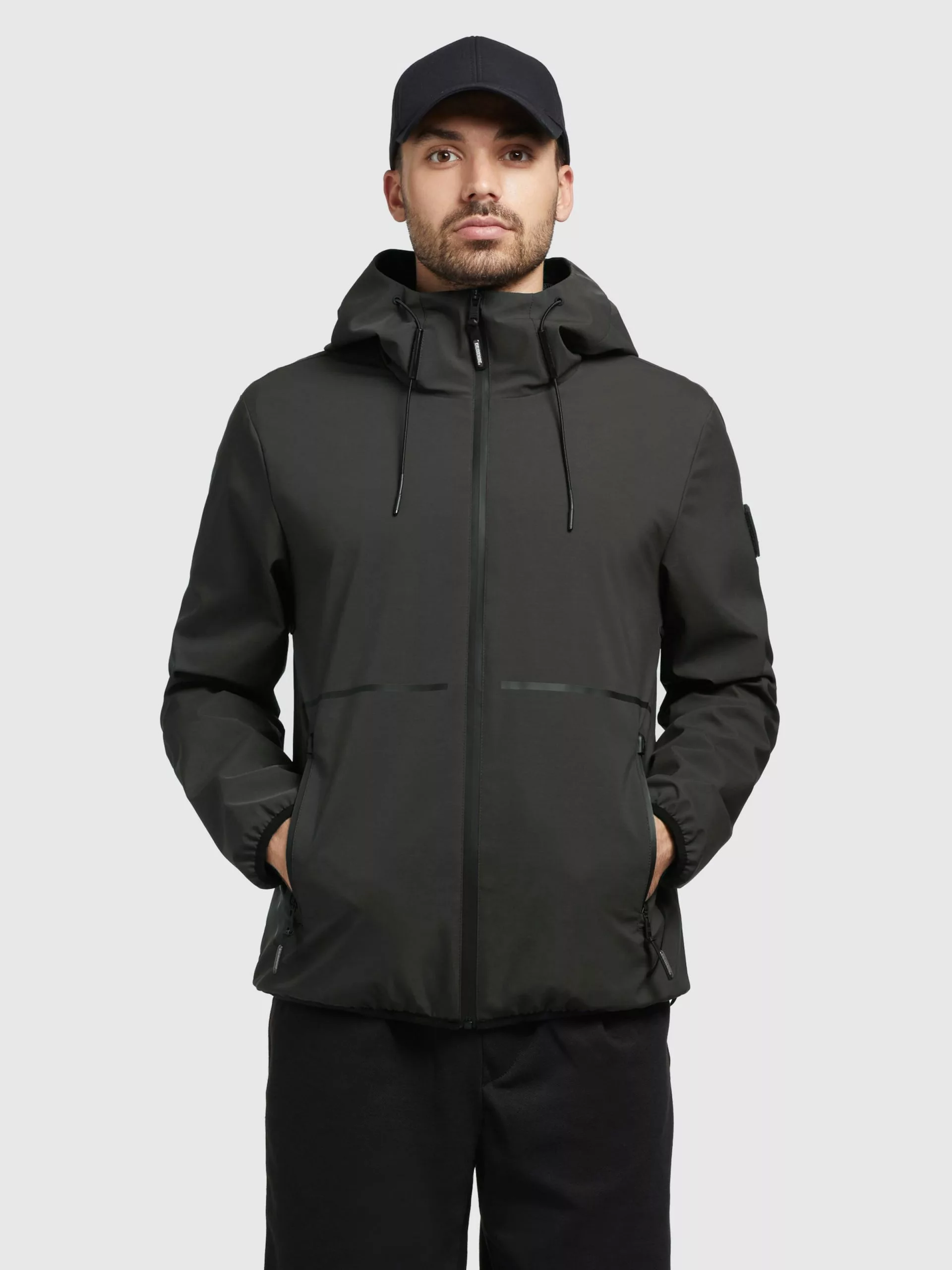 Khujo Vestes De Mi-saison Veste Mi-saison Eldon Homme Noir 4 Khujo Vestes De Mi-saison Veste Mi-saison Eldon Homme Noir â Image 2