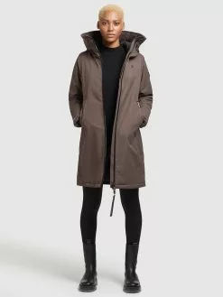 Khujo Manteaux De Mi-saison Manteau Mi-saison Lisad Femme Moka 12 Khujo Manteaux De Mi-saison Manteau Mi-saison Lisad Femme Moka -Khujo Soldes Boutique 0fdd8139824c6fded2a79a54f9c8048d
