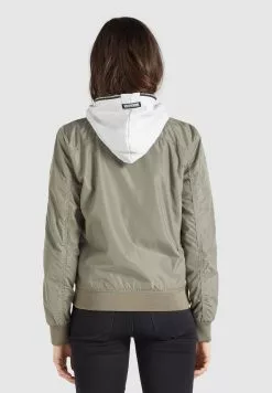 Khujo Vestes Dhiver Veste D’hiver LARIFA Femme Kaki -Khujo Soldes Boutique 0fdf38d1419753ac512417e5a300c528