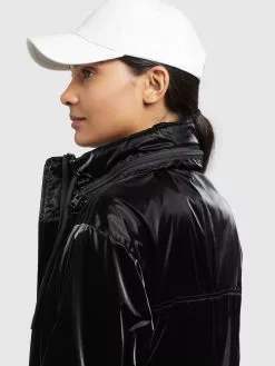 Khujo Manteaux De Mi-saison Manteau Mi-saison Marthe Femme Noir -Khujo Soldes Boutique 10255e2e91626452539a9e65e7657b81