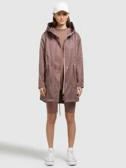 Khujo Parkas Parka Mi-saison ONDA2 Femme Marron -Khujo Soldes Boutique 13e95f92e589e922c0fb5e4b5657fe77