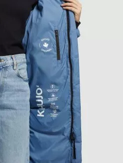 Khujo Manteaux Dhiver Manteau D’hiver Julina Femme Bleu -Khujo Soldes Boutique 13ee5f0a0936d6c34187fddf6bf76903