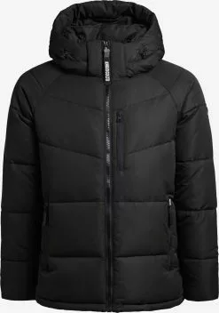 Khujo Vestes Dhiver Veste D’hiver Croon Homme Noir