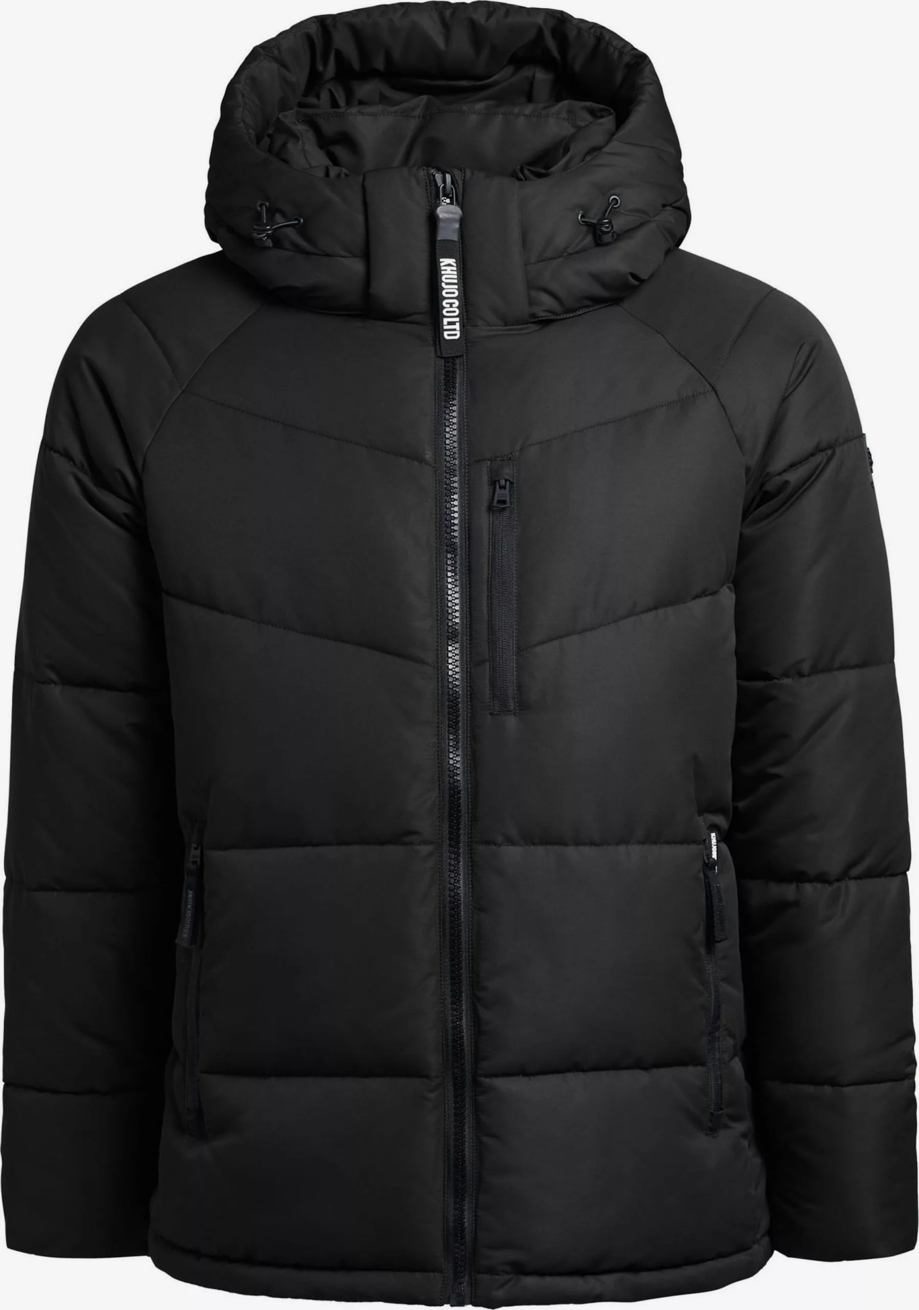 Khujo Vestes Dhiver Veste D’hiver Croon Homme Noir 3 Khujo Vestes Dhiver Veste D’hiver Croon Homme Noir