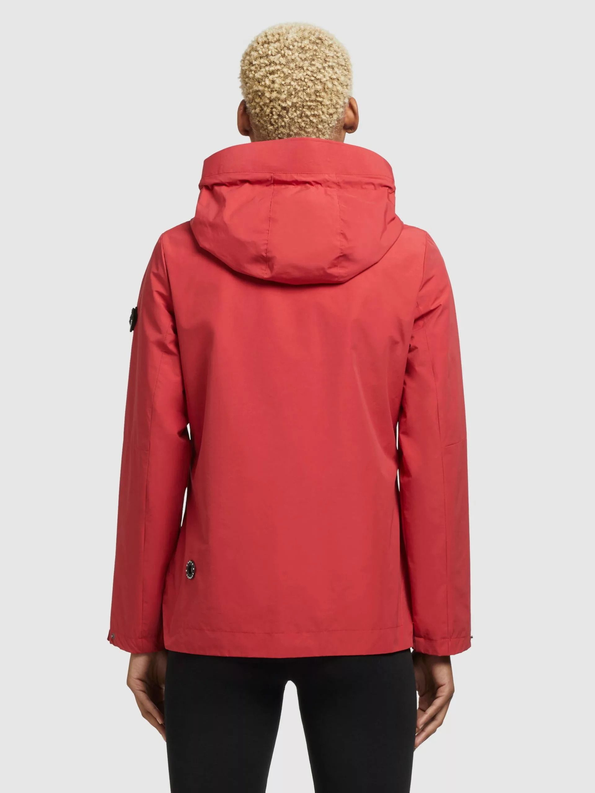 Khujo Vestes De Mi-saison Veste Mi-saison KAYA Femme Rouge 5 Khujo Vestes De Mi-saison Veste Mi-saison KAYA Femme Rouge – Image 3