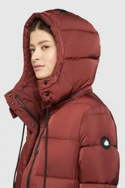 Khujo Manteaux Dhiver Manteau D’hiver HAZELLE Femme Rouge Rouille 16 Khujo Manteaux Dhiver Manteau D’hiver HAZELLE Femme Rouge Rouille -Khujo Soldes Boutique 17fd68fed07b23dc019b15767fadc8eb