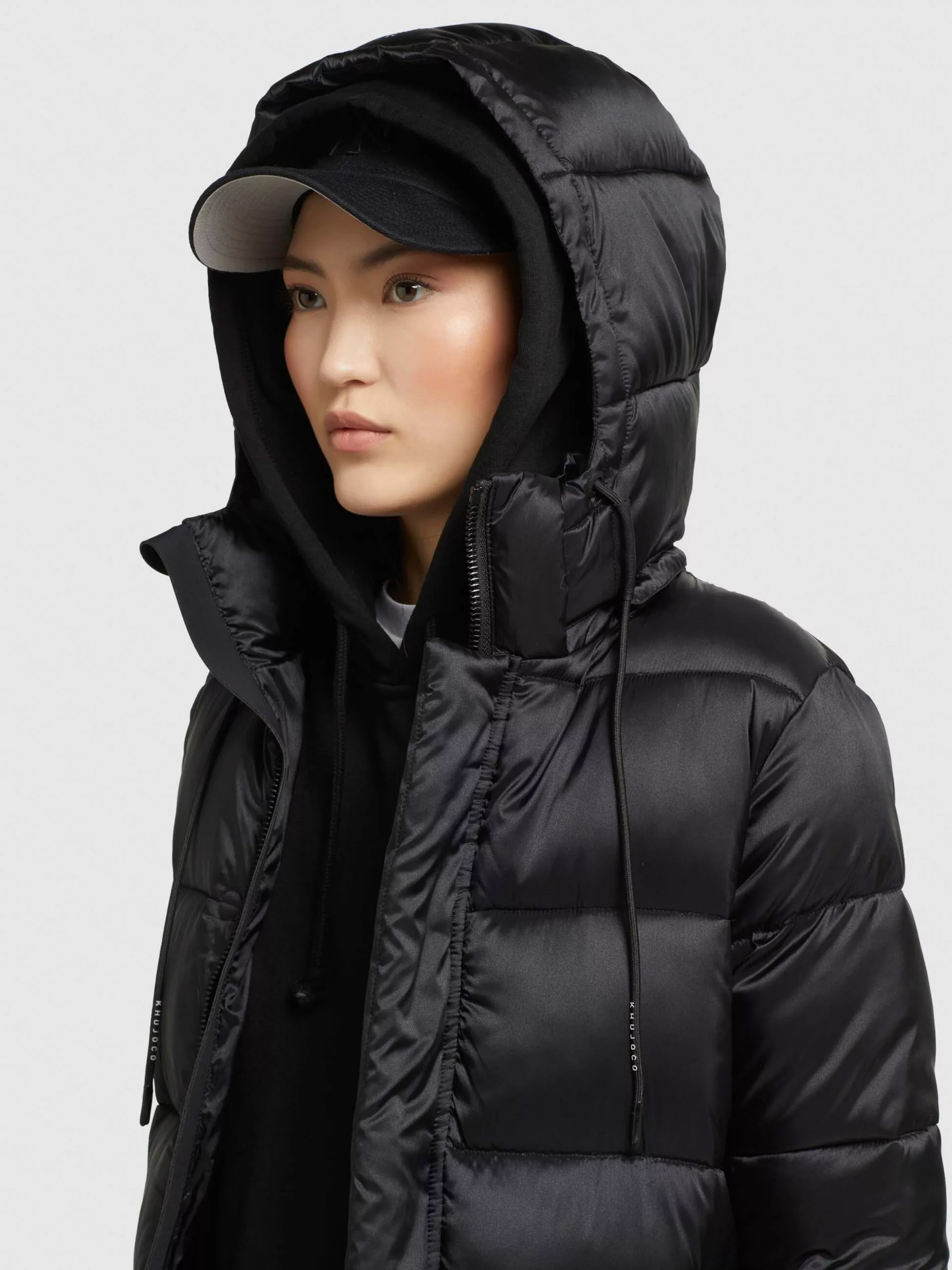 Khujo Manteaux Dhiver Manteau D’hiver Julina Femme Noir 9 Khujo Manteaux Dhiver Manteau D’hiver Julina Femme Noir – Image 7