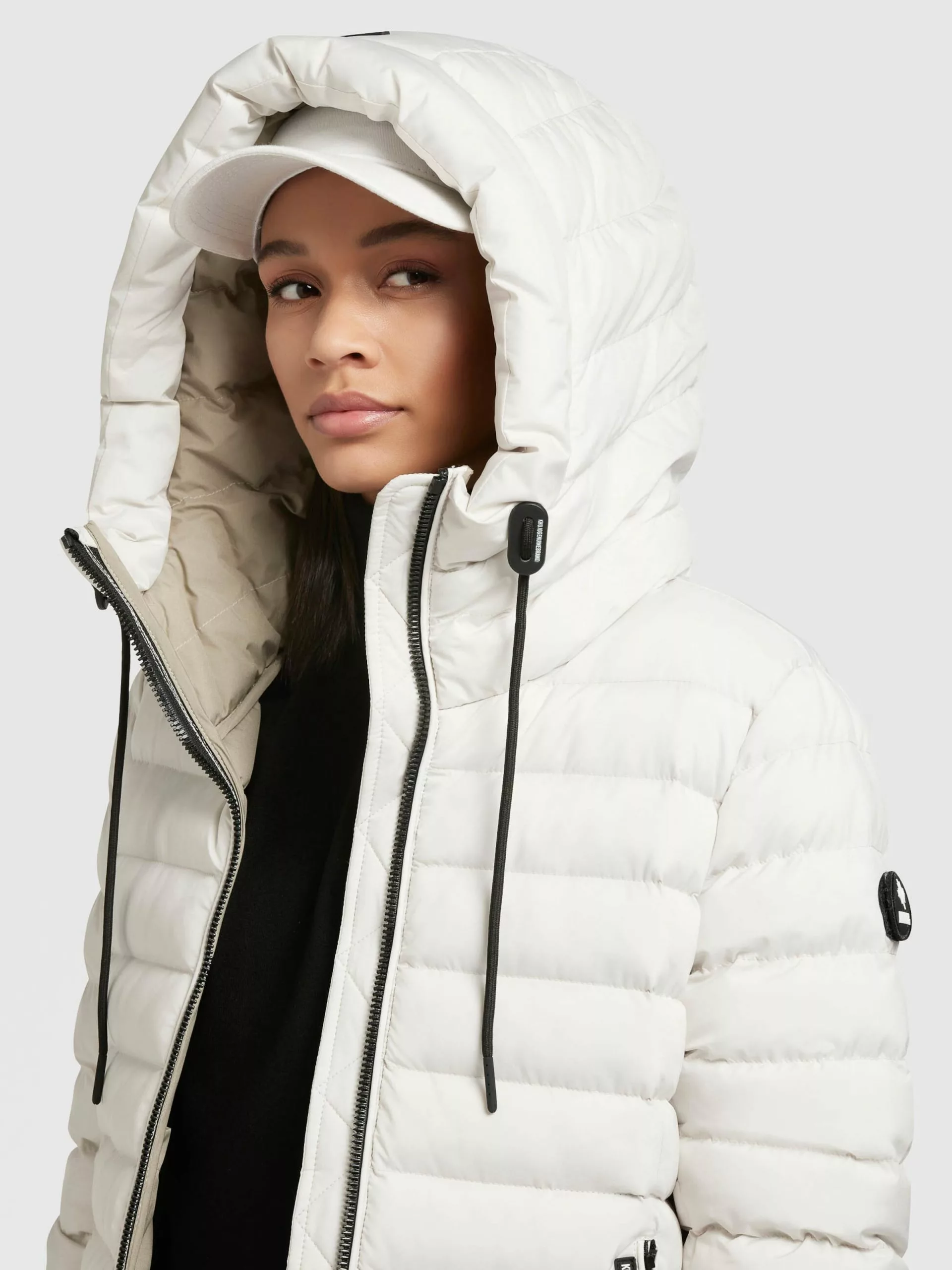 Khujo Vestes De Mi-saison Veste Mi-saison Lovina Femme Blanc 9 Khujo Vestes De Mi-saison Veste Mi-saison Lovina Femme Blanc â Image 7