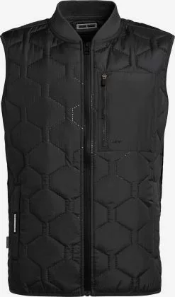 Khujo Vestes Sans Manches Gilet Liel Homme Noir