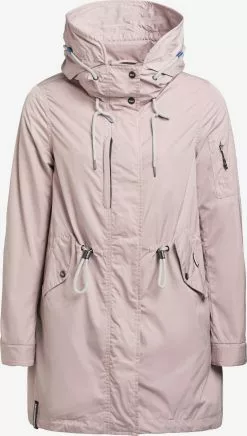 Khujo Parkas Parka Mi-saison DAYES Femme Rose