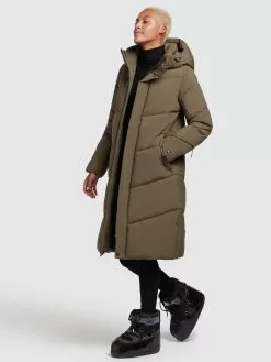 Khujo Manteaux Dhiver Manteau D’hiver Torino2 Femme Kaki 12 Khujo Manteaux Dhiver Manteau D’hiver Torino2 Femme Kaki -Khujo Soldes Boutique 1afbf5fc547fd039d1662a9bc21e164b