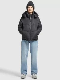 Khujo Vestes Dhiver Veste D’hiver Monty 2 Femme Bleu Nuit -Khujo Soldes Boutique 1b0c9183e30c085560f69bac08851993