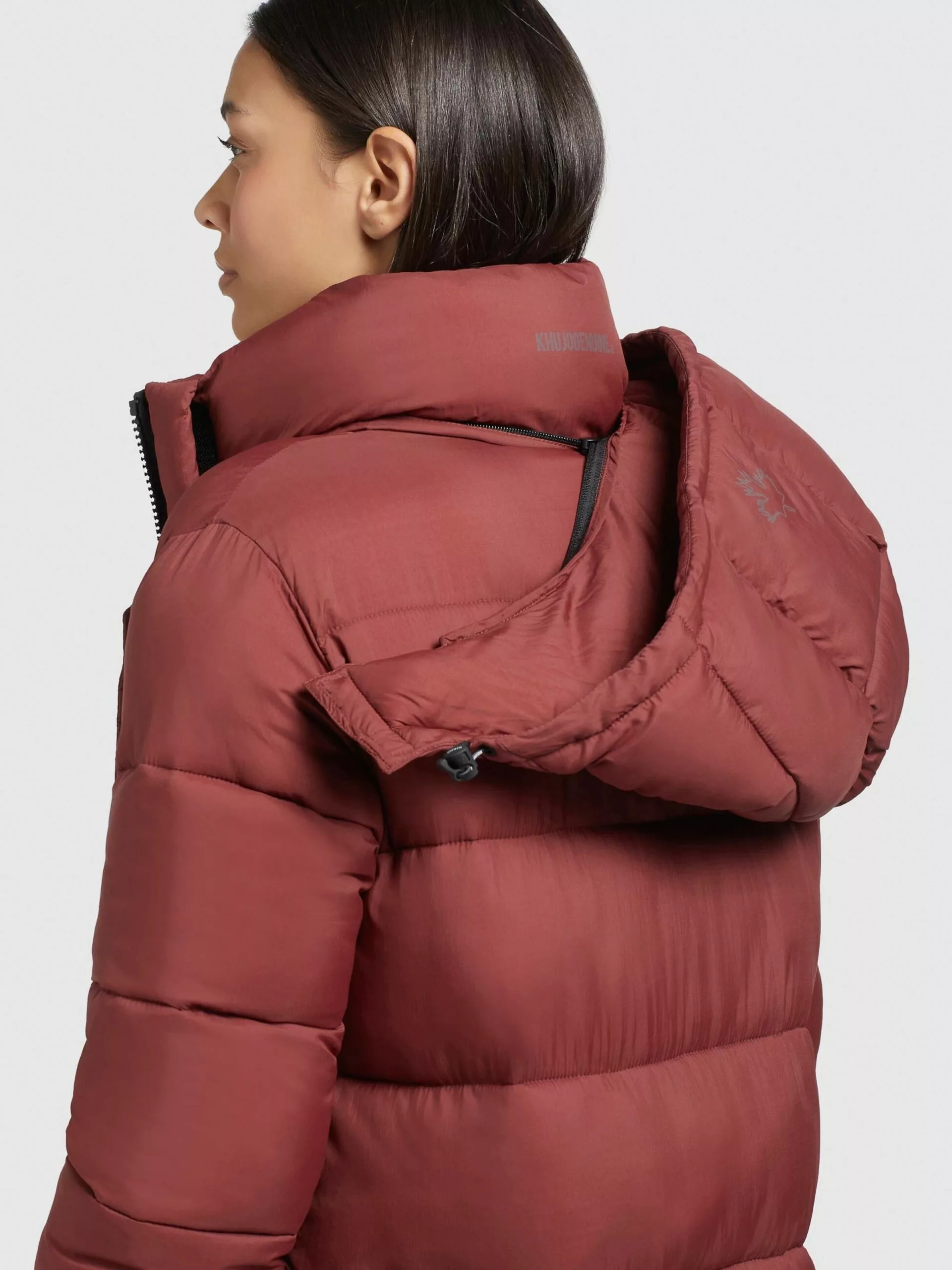 Khujo Manteaux Dhiver Manteau D’hiver Corinna Femme Rouge Rouille 10 Khujo Manteaux Dhiver Manteau D’hiver Corinna Femme Rouge Rouille – Image 8