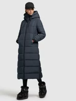 Khujo Manteaux Dhiver Manteau D’hiver Deria Femme Bleu Foncé -Khujo Soldes Boutique 1bee758640f61acda111409d5afe2208