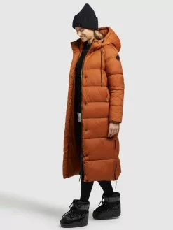 Khujo Manteaux Dhiver Manteau D’hiver LAMERA Femme Orange -Khujo Soldes Boutique 1d7e47eeaec7d3cf0f572251713f0bb8