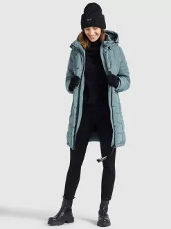 Khujo Manteaux Dhiver Manteau D’hiver Delinas Femme Bleu Pastel -Khujo Soldes Boutique 22b7329e6353328b30c7f6bed83c1d37