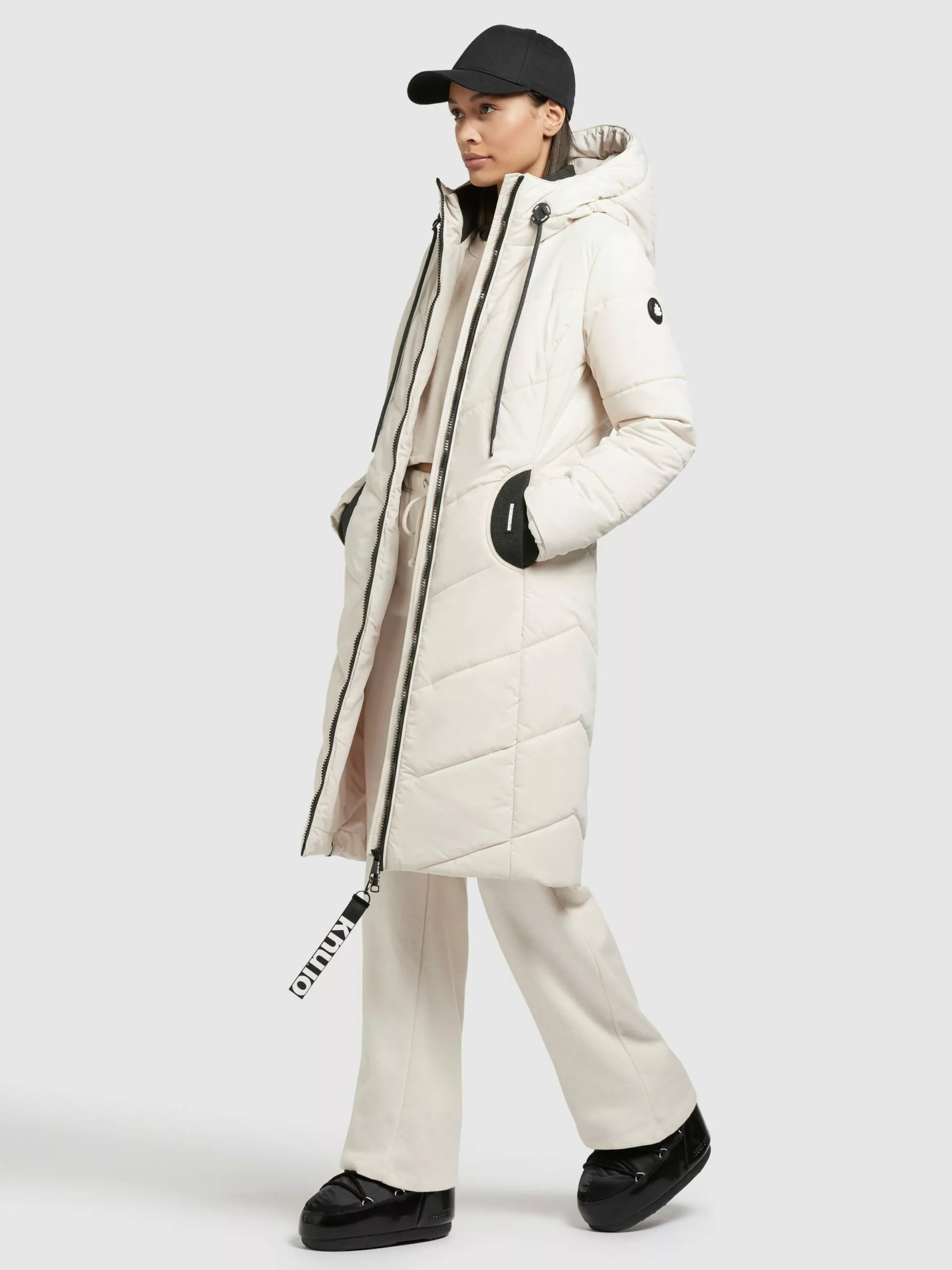 Khujo Manteaux Dhiver Manteau D’hiver Aribay 3 Femme Blanc Cassé 8 Khujo Manteaux Dhiver Manteau D’hiver Aribay 3 Femme Blanc Cassé – Image 6