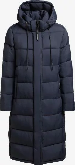 Khujo Manteaux Dhiver Manteau Dâhiver Julina Femme Bleu Marine