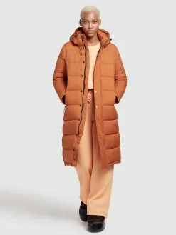 Khujo Manteaux Dhiver Manteau D’hiver Corinna Femme Cognac -Khujo Soldes Boutique 26639f8fd63964382655debe3a6d5880