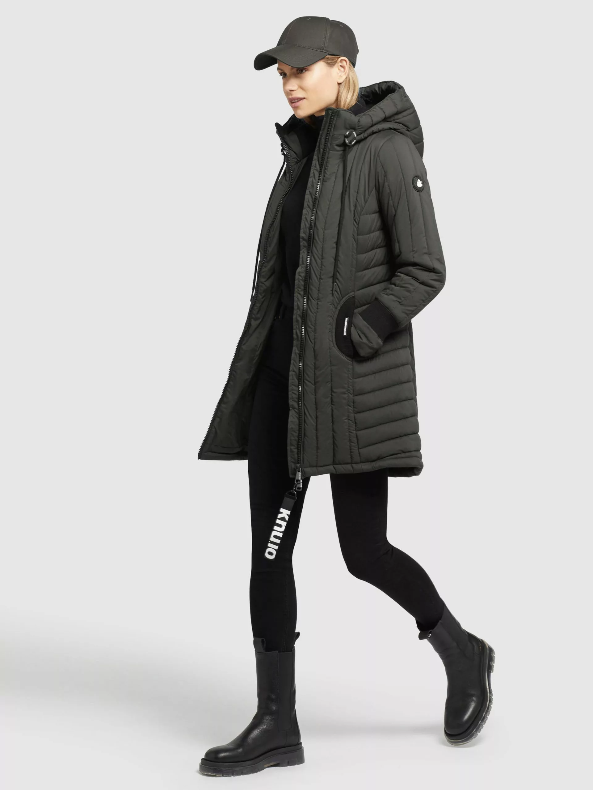 Khujo Vestes Dhiver Veste D’hiver Jerry Femme Olive 5 Khujo Vestes Dhiver Veste D’hiver Jerry Femme Olive – Image 3