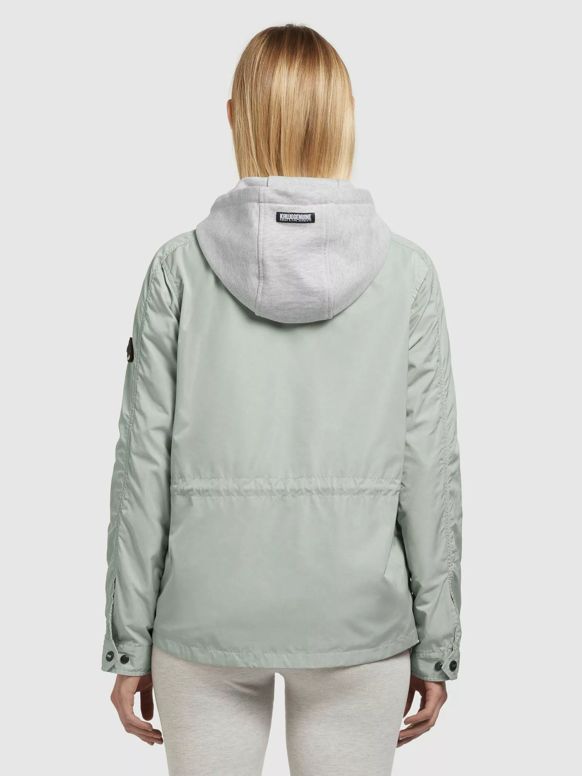 Khujo Vestes De Mi-saison Veste Mi-saison FLAMES Femme Vert Pastel 6 Khujo Vestes De Mi-saison Veste Mi-saison FLAMES Femme Vert Pastel – Image 4