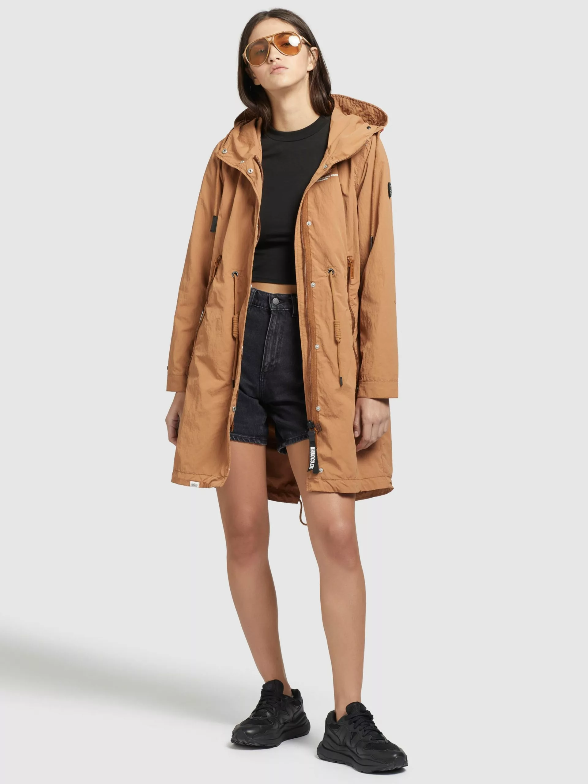 Khujo Vestes De Mi-saison Veste Mi-saison ADDA Femme Beige 5 Khujo Vestes De Mi-saison Veste Mi-saison ADDA Femme Beige â Image 3