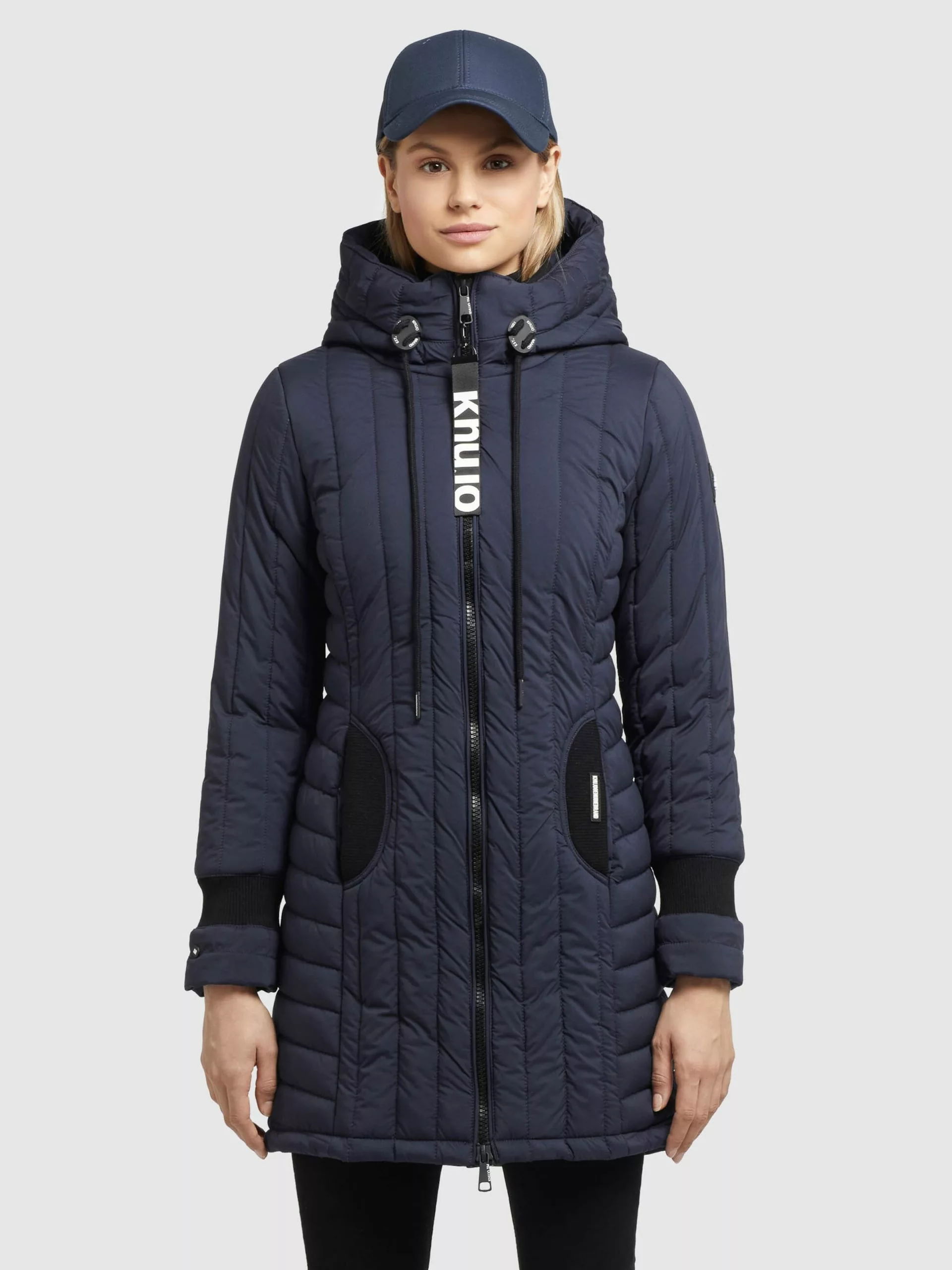 Khujo Vestes Dhiver Veste D’hiver Jerry Femme Bleu Marine 4 Khujo Vestes Dhiver Veste D’hiver Jerry Femme Bleu Marine – Image 2