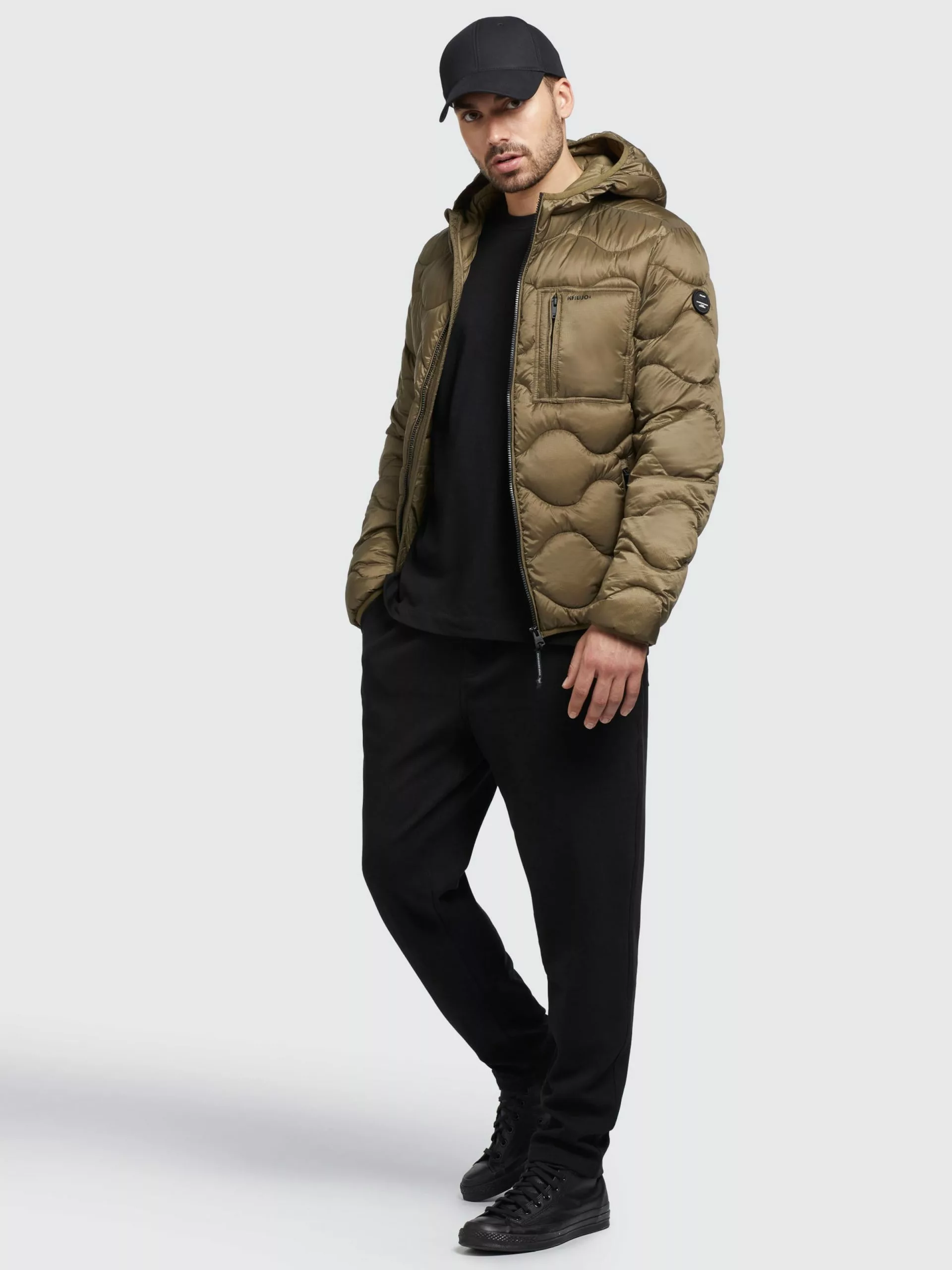 Khujo Vestes De Mi-saison Veste Mi-saison Remo Homme Olive 3 Khujo Vestes De Mi-saison Veste Mi-saison Remo Homme Olive – Image 2