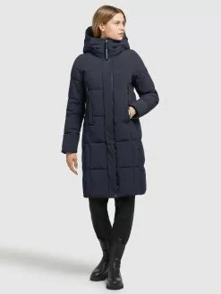 Khujo Manteaux De Mi-saison Manteau Mi-saison Namita Femme Bleu Marine 15 Khujo Manteaux De Mi-saison Manteau Mi-saison Namita Femme Bleu Marine -Khujo Soldes Boutique 27e4edc79d3def33e50510ff80e9a037