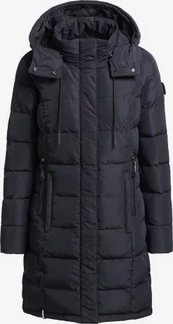 Khujo Manteaux Courts Manteau D’hiver Cups Femme Marine