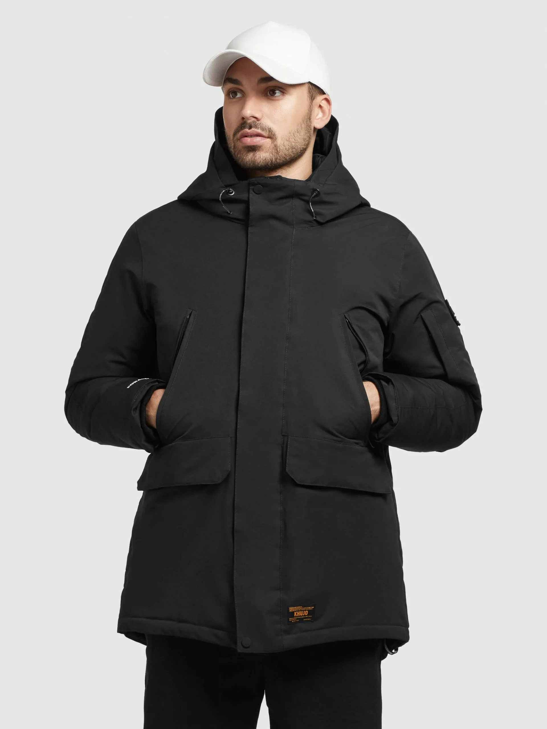 Khujo Vestes Dhiver Veste D’hiver Bates Homme Noir 4 Khujo Vestes Dhiver Veste D’hiver Bates Homme Noir – Image 2