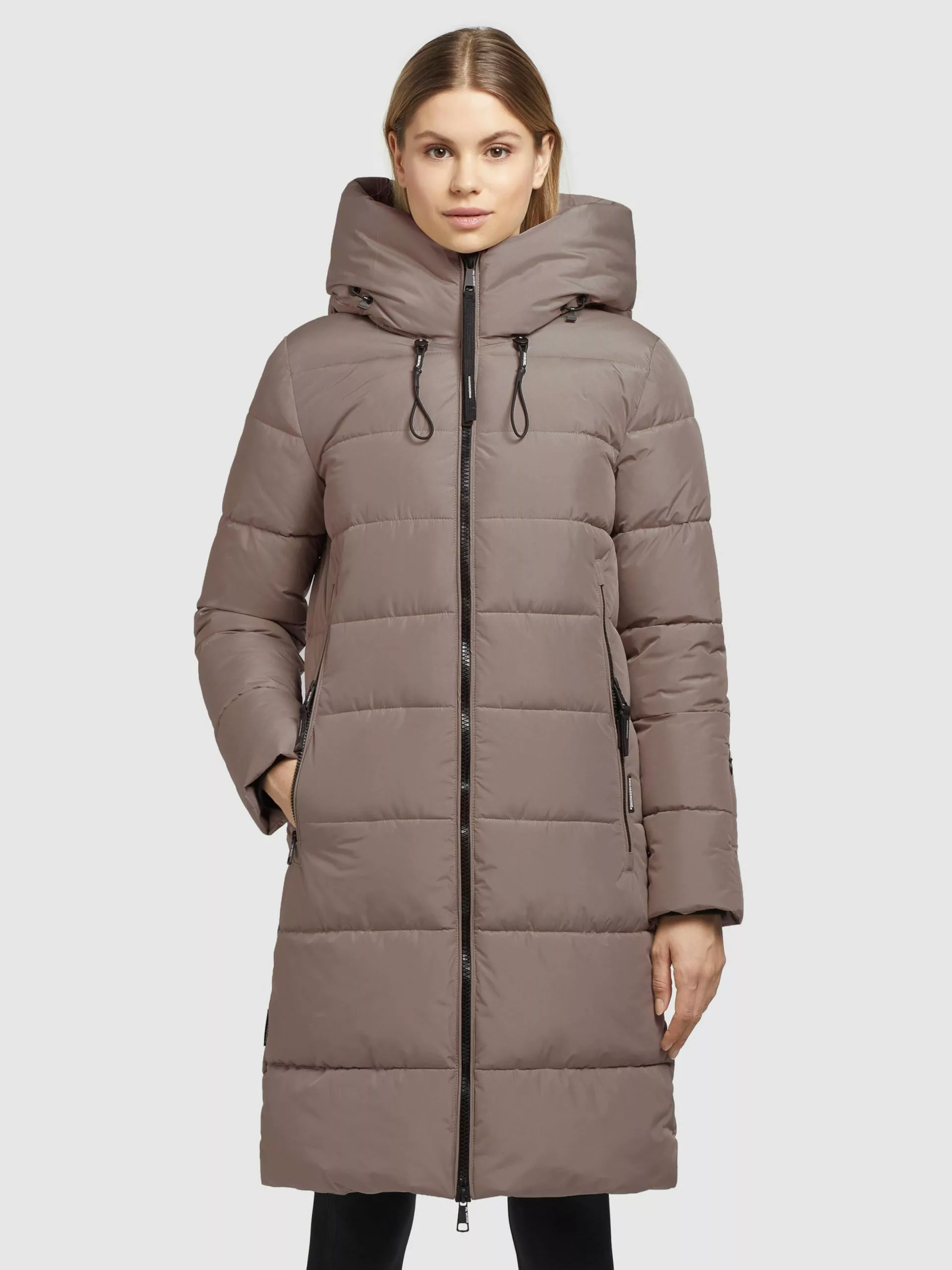 Khujo Manteaux Dhiver Manteau D’hiver Jilias 3 Femme Marron 4 Khujo Manteaux Dhiver Manteau D’hiver Jilias 3 Femme Marron – Image 2