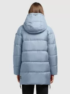 Khujo Vestes Dhiver Veste D’hiver Franee Femme Bleu Clair -Khujo Soldes Boutique 2940c796470bcde82a9e93e821af2538