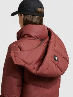 Khujo Manteaux Dhiver Manteau D’hiver Limetta Femme Rouge Rouille -Khujo Soldes Boutique 2d8bd50bf2b2a87f70ce26fee671d59f