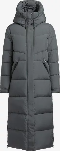Khujo Manteaux Dhiver Manteau Dâhiver SHIMANTA2 Femme Anthracite